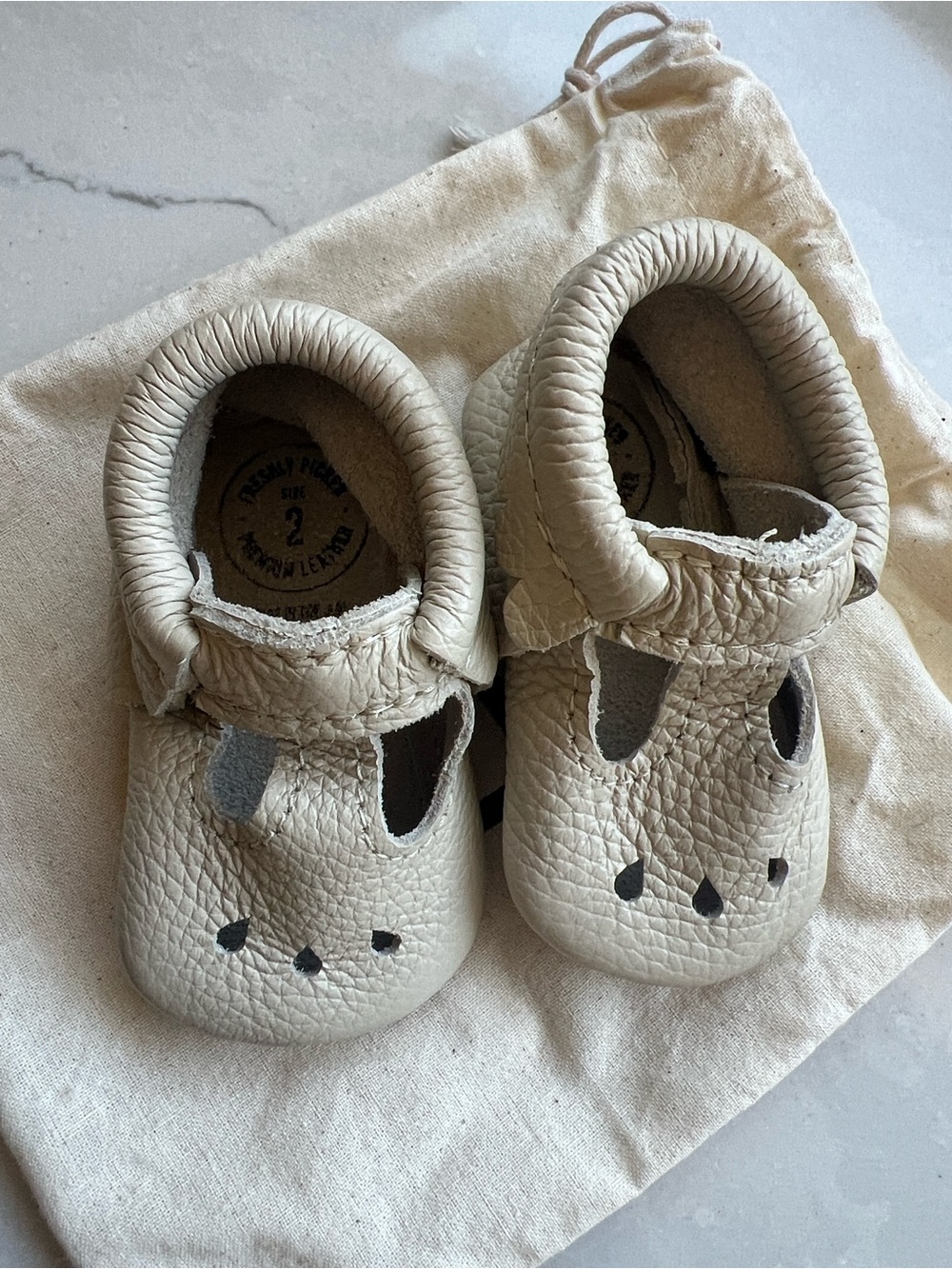 Freshly picked Mary Jane shoe birch